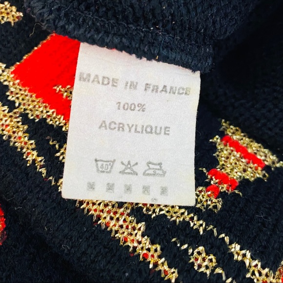 Miss V Vintage Chess Sweater - Picture 3 of 3